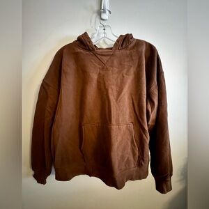 American Eagle Outfitters Dark Brown Hoodie